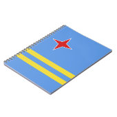 Flagge Arubas Notizblock (Linke Seite)