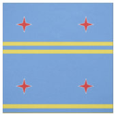 Flagge Arubas Stoff (Muster)
