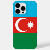 Flagge Aserbaidschans Case-Mate iPhone Hülle (Rückseite)
