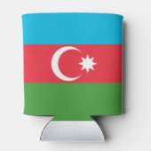 Flagge Aserbaidschans Dosenkühler (Rückseite)