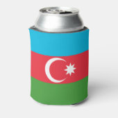 Flagge Aserbaidschans Dosenkühler (Kanne Rückseite)
