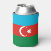 Flagge Aserbaidschans Dosenkühler (Kanne Vorderseite)