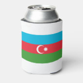 Flagge Aserbaidschans Dosenkühler (Kanne Rückseite)