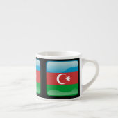 Flagge Aserbaidschans Espressotasse (Rechts)