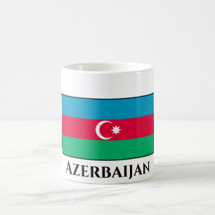 Flagge Aserbaidschans Kaffeetasse