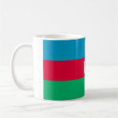 Flagge Aserbaidschans Kaffeetasse (Links)