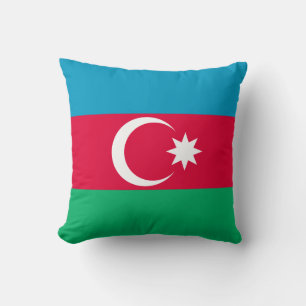Flagge Aserbaidschans Kissen