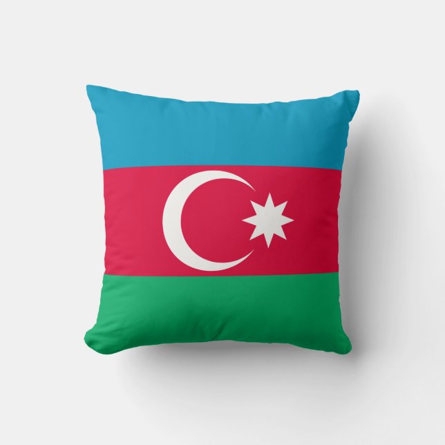 Flagge Aserbaidschans Kissen (Vorderseite)