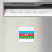 Flagge Aserbaidschans Magnet (In Situ (Geschirrspüler))