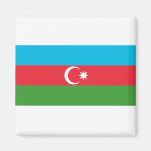 Flagge Aserbaidschans Magnet
