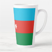 Flagge Aserbaidschans Milchtasse (Rechts)
