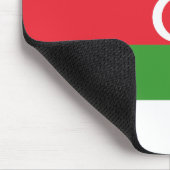 Flagge Aserbaidschans Mousepad (Ecke)