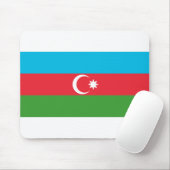 Flagge Aserbaidschans Mousepad (Mit Mouse)