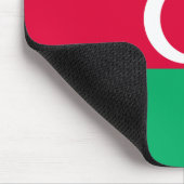 Flagge Aserbaidschans Mousepad (Ecke)