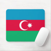 Flagge Aserbaidschans Mousepad (Mit Mouse)