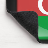 Flagge Aserbaidschans Mousepad (Ecke)