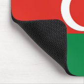 Flagge Aserbaidschans Mousepad (Ecke)