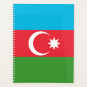 Flagge Aserbaidschans Planer (Vorderseite)