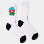 Flagge Aserbaidschans Socken (Rechts)