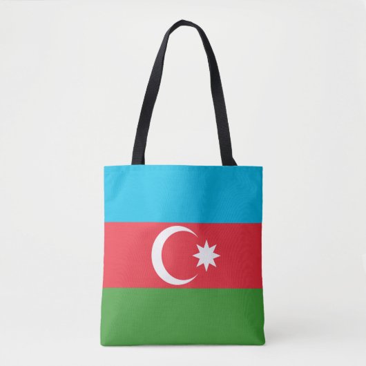 Flagge Aserbaidschans Tasche (Vorderseite)