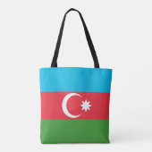 Flagge Aserbaidschans Tasche (Rückseite)