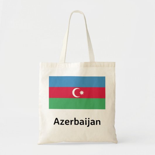 Flagge Aserbaidschans Tragetasche (Vorne)