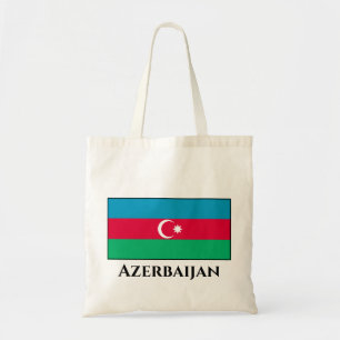 Flagge Aserbaidschans Tragetasche