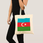 Flagge Aserbaidschans Tragetasche (Vorderseite (Produkt))