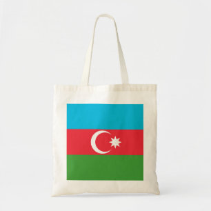 Flagge Aserbaidschans Tragetasche