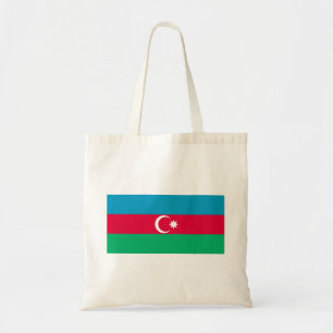 Flagge Aserbaidschans Tragetasche