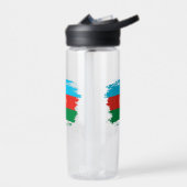 Flagge Aserbaidschans Trinkflasche (Links)