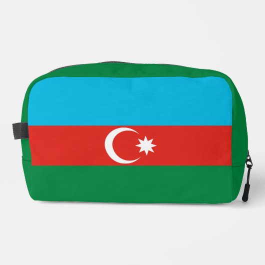 Flagge Aserbaidschans Waschbeutel (Vorderseite)
