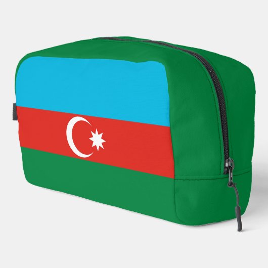Flagge Aserbaidschans Waschbeutel (Rechte Ecke)