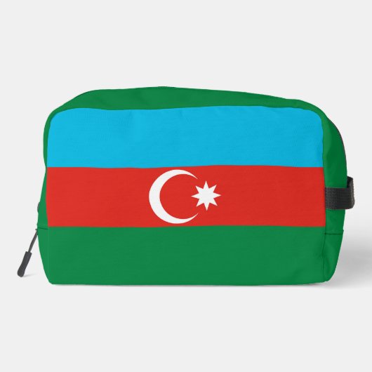 Flagge Aserbaidschans Waschbeutel (Rückseite)