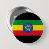 Flagge Äthiopiens Button (Vorne & Hinten)