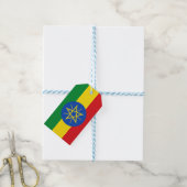 Flagge Äthiopiens Geschenkanhänger (Mit Garn)