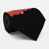 Flagge Äthiopiens Krawatte (Gerollt)