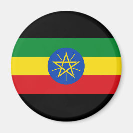 Flagge Äthiopiens Magnet