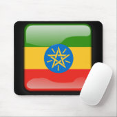 Flagge Äthiopiens Mousepad (Mit Mouse)