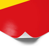Flagge Äthiopiens Poster (Ecke)