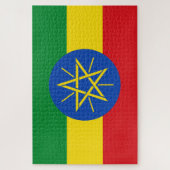 Flagge Äthiopiens Puzzle (Vertikal)