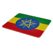 Flagge Äthiopiens Schneidebrett (Ecke)