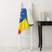 Flagge Äthiopiens Sherpadecke (Beispiel)