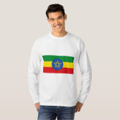Flagge Äthiopiens T-Shirt (Vorne ganz)