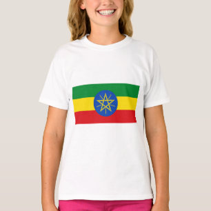 Flagge Äthiopiens T-Shirt
