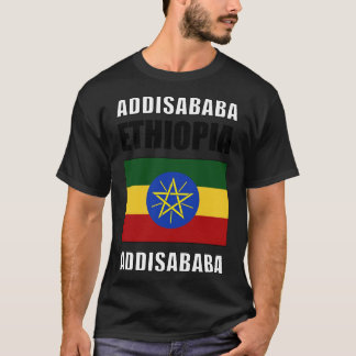 Flagge Äthiopiens T-Shirt