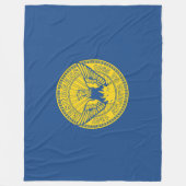 Flagge Atlanta (Georgien, USA) Fleecedecke (Vorderseite)