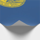 Flagge Atlanta (Georgien, USA) Geschenkpapier (Ecke)