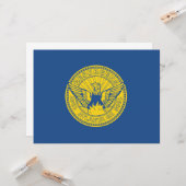 Flagge Atlanta (Georgien, USA) Karte (Vorderseite/Rückseite Beispiel)