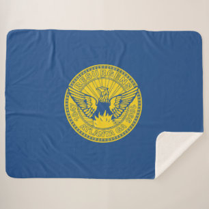 Flagge Atlanta (Georgien, USA) Sherpadecke